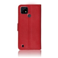 Etui Portefeuille Zanae Rouge pour Realme C21