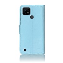Étui Portefeuille Zanae bleu clair pour Realme C21