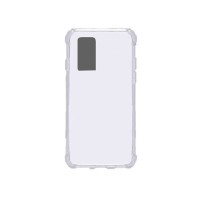 Coque en silicone transparente avec coins renforcés pour Realme 8 5G