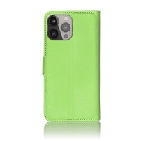 Etui portefeuille vert pour iPhone 13 Pro Max