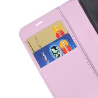 Etui portefeuille Zanae rose pour iPhone 13 Pro Max