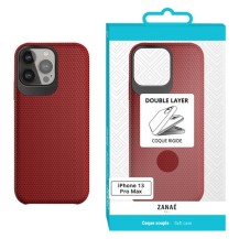 Coque Double Layer rouge pour iPhone 13 Pro Max