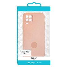 Coque Zanae Color Rose pour Galaxy A22 4G / M22 4G