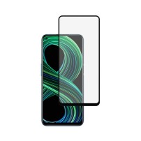 Verre trempé Full Cover Noir pour Realme 8 5G