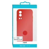Coque rouge Zanae compatible Vivo Y52 et Y72 5G