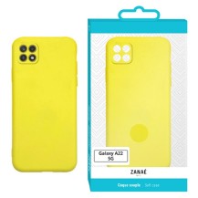 Coque jaune Zanae Color pour Galaxy A22 5G