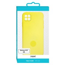 Coque jaune Zanae Color pour Galaxy A22 5G
