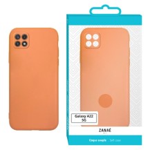 Coque Zanae Color pour Galaxy A22 5G Orange