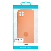 Coque Zanae Color pour Galaxy A22 5G Orange