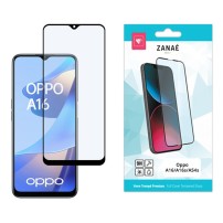 Verre trempé Full Cover noir pour Oppo A16