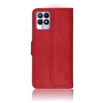 Étui portefeuille rouge pour Realme 8i