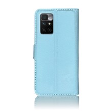 Etui Portefeuille Zanae pour Xiaomi Redmi 10 en bleu clair