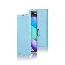 Etui Portefeuille Zanae pour Xiaomi Redmi 10 en bleu clair