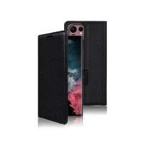 Étui Portefeuille Zanae pour Samsung Galaxy S22 Ultra Noir