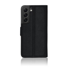 Etui Portefeuille Zanae pour Samsung Galaxy S22 Plus Noir