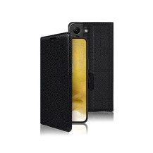 Etui Portefeuille Zanae pour Samsung Galaxy S22 Plus Noir