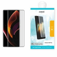 Verre trempé recourbé noir pour Honor 60 Pro