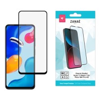 Verre trempé Full Cover noir pour Redmi Note 11