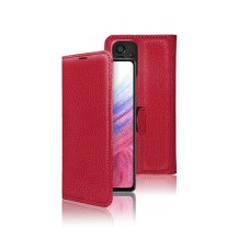 Etui Portefeuille Zanae rouge pour Samsung Galaxy A53 5G