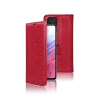 Etui Portefeuille Zanae rouge pour Samsung Galaxy A53 5G