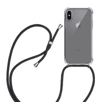 Coque Cordella transparente pour iPhone X/XS avec cordon