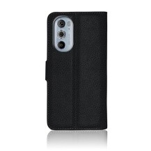 Étui Portefeuille Zanae Noir pour Motorola Edge 30 Pro et Edge X30