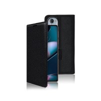 Étui Portefeuille Zanae Noir pour Motorola Edge 30 Pro et Edge X30