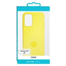 Coque Zanae Color Jaune pour Samsung Galaxy A23