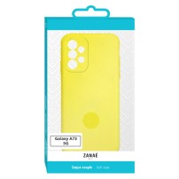 Coque Zanae Color Jaune pour Samsung Galaxy A73 5G