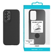 Coque Double Layer pour Samsung Galaxy A73 5G Noir