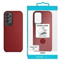 Coque Double Layer rouge pour Samsung Galaxy A73 5G