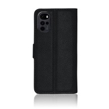 Etui Portefeuille Zanae pour Motorola Moto G22 Noir