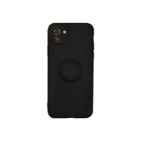 Coque Zanae Color Magnet pour Samsung Galaxy A03 Noir