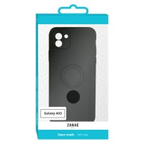 Coque Zanae Color Magnet pour Samsung Galaxy A03 Noir