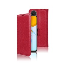 Etui Portefeuille Rouge pour Honor X7