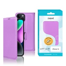 Étui Portefeuille Zanae pour iPhone 14 en violet