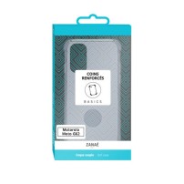 Coque Silicone Transparente avec Coins Renforcés pour Motorola Moto G62