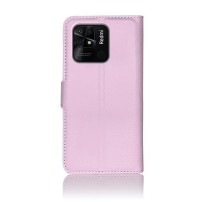 Etui Portefeuille Rose pour Xiaomi Redmi 10C