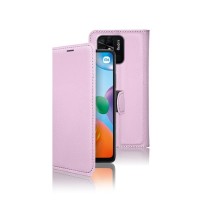 Etui Portefeuille Rose pour Xiaomi Redmi 10C