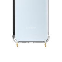 Image de la coque Cordella transparente avec anneaux dorés pour Galaxy A13