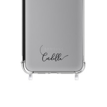Coque transparente avec anneaux pour Galaxy S21 FE