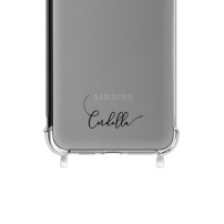 Coque transparente Cordella avec anneaux pour Galaxy A53 5G