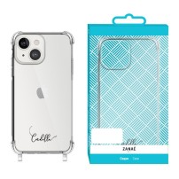 Coque transparente avec logo Cordella pour iPhone 14 Pro Max