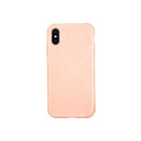 Coque Organik rose pour iPhone X et XS
