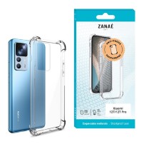 Coque transparente avec coins renforcés pour Xiaomi 12T et 12T Pro