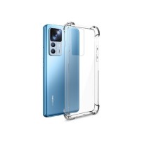 Coque transparente avec coins renforcés pour Xiaomi 12T et 12T Pro