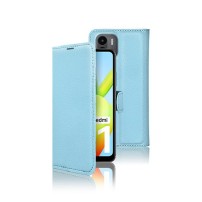 Étui Portefeuille Zanae pour Redmi A1 / A2 Bleu clair