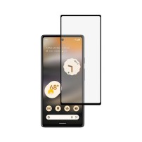 Film de protection en verre trempé noir pour Google Pixel 6a