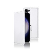 Étui Zanae Wallet pour Samsung Galaxy S23 Plus en blanc