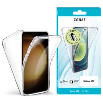 Coque 360 transparente pour Galaxy S23